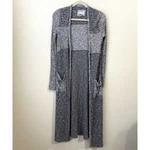 Anthropologie Saturday Sunday Cardigan Size S Semana Gray Duster OB512232